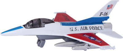 Baby Steps Die-Cast Metal Fly Tiger F-16 Plane