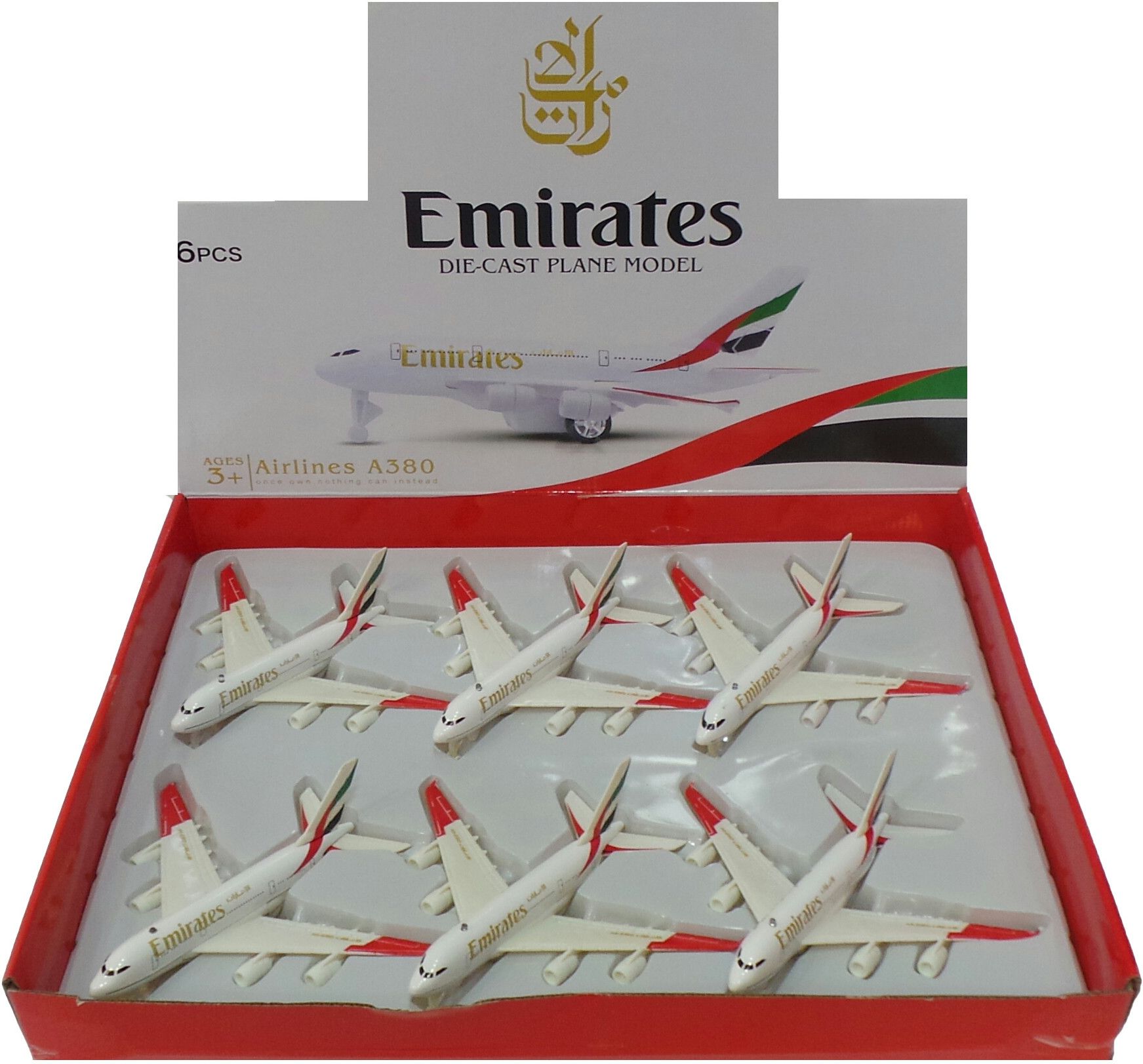 Toy Mall DieCast Emirates Plane Set DieCast Emirates Plane Set