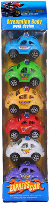 62% OFF on Asian Pack of 6 Mini Cars