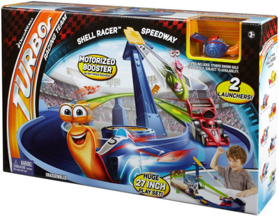 Mattel Dreamworks Turbo Shell Racer Ultimate Speedway Track Set Mattel Dreamworks Turbo Shell Racer Ultimate Speedway Track Set