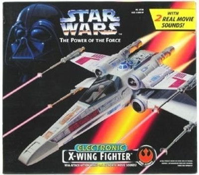 Star Wars Power of the Force Electronic X-Wing Fighter