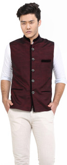 Protext Solid Men's Waistcoat