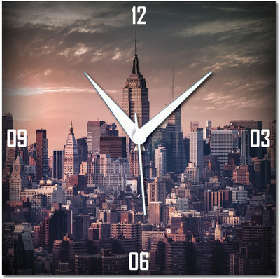 70% OFF on WebPlaza beautiful 162 Analog Wall Clock Multicolor