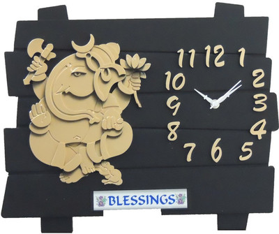43% OFF on Skylift Ganesh Plastic Analog Wall Clock Black 43% OFF on Skylift Ganesh Plastic Analog Wall Clock Black