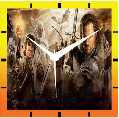 50% OFF on Moneysaver Lord Of The Rings Analog Wall Clock Multicolour 50% OFF on Moneysaver Lord Of The Rings Analog Wall Clock Multicolour