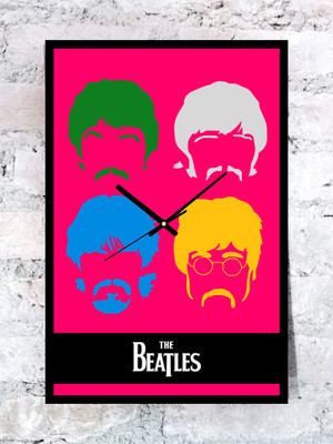 46% OFF on Kwardrobe Beatles Silhouette Analog Wall Clock Multicolor