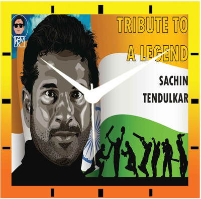 50% OFF on Moneysaver Sachin Tendulkar Analog Wall Clock Multicolour 50% OFF on Moneysaver Sachin Tendulkar Analog Wall Clock Multicolour