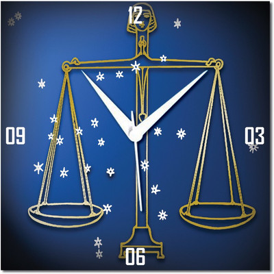 70% OFF on WebPlaza beautiful 67 Analog Wall Clock Multicolor