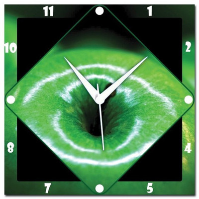 70% OFF on WebPlaza Green Apple Eye Analog Wall Clock Multicolor 70% OFF on WebPlaza Green Apple Eye Analog Wall Clock Multicolor
