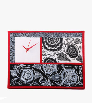 61% OFF on Rangrage The Classy Floral Analog Wall Clock Multicolor 61% OFF on Rangrage The Classy Floral Analog Wall Clock Multicolor