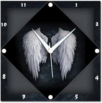 72% OFF on Amore Angel Wings Analog Wall Clock Multicolor 72% OFF on Amore Angel Wings Analog Wall Clock Multicolor