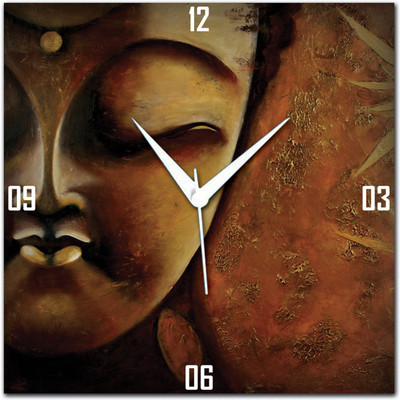 72% OFF on Amore Boddha 3 Analog Wall Clock Brown 72% OFF on Amore Boddha 3 Analog Wall Clock Brown