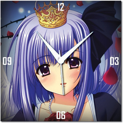 70% OFF on WebPlaza beautiful 85 Analog Wall Clock Multicolor