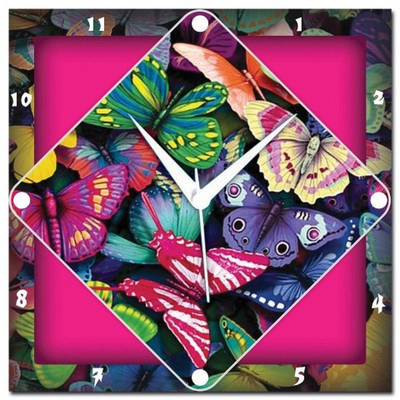70% OFF on WebPlaza Bunch Of Butterflies Analog Wall Clock Multicolor 70% OFF on WebPlaza Bunch Of Butterflies Analog Wall Clock Multicolor