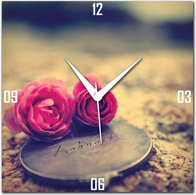 70% OFF on WebPlaza Rose 2 Analog Wall Clock Multicolor 70% OFF on WebPlaza Rose 2 Analog Wall Clock Multicolor