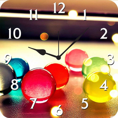 50% OFF on FurnishFantasy Colorful Balls Analog Wall Clock Multicolor 50% OFF on FurnishFantasy Colorful Balls Analog Wall Clock Multicolor