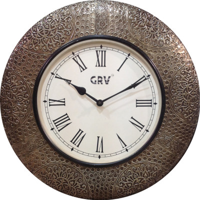 56% OFF on GRV 1607 Analog 40 cm Dia Wall Clock Silver 56% OFF on GRV 1607 Analog 40 cm Dia Wall Clock Silver