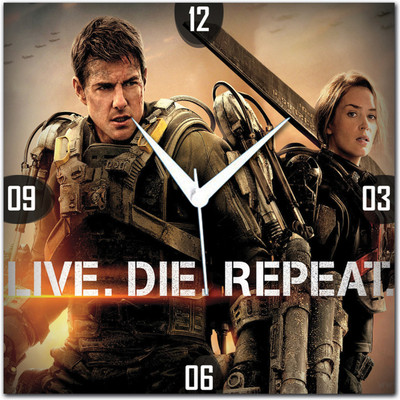 72% OFF on Amore Live Die Repeat Analog Wall Clock Black 72% OFF on Amore Live Die Repeat Analog Wall Clock Black