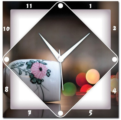 72% OFF on Amore Cup And Lights Analog Wall Clock Multicolor 72% OFF on Amore Cup And Lights Analog Wall Clock Multicolor