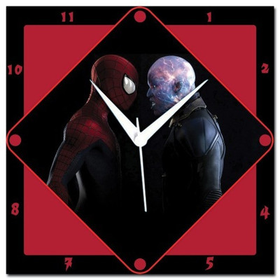 70% OFF on WebPlaza The Amazing Spiderman Analog Wall Clock Multicolor
