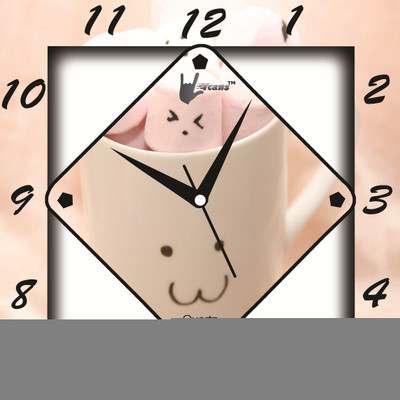 61% OFF on Lycans Smiley Cup Analog Wall Clock Peach 61% OFF on Lycans Smiley Cup Analog Wall Clock Peach