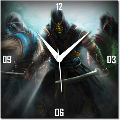 70% OFF on WebPlaza beautiful 35 Analog Wall Clock Multicolor