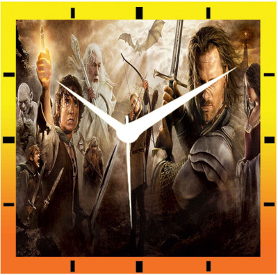 50% OFF on Moneysaver Lord Of The Rings Analog Wall Clock Multicolor 50% OFF on Moneysaver Lord Of The Rings Analog Wall Clock Multicolor