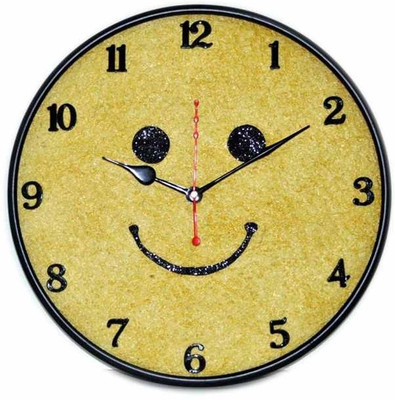 25% OFF on Purple Circle Smiley Analog Wall Clock Black 25% OFF on Purple Circle Smiley Analog Wall Clock Black