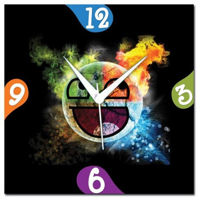 70% OFF on WebPlaza Colorful Smiley Analog Wall Clock Multicolor 70% OFF on WebPlaza Colorful Smiley Analog Wall Clock Multicolor