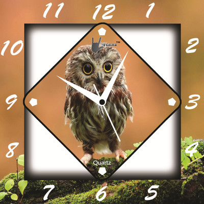 61% OFF on Lycans Owl Analog Wall Clock Brown 61% OFF on Lycans Owl Analog Wall Clock Brown