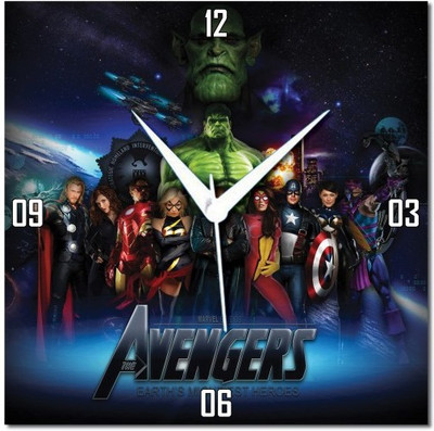 70% OFF on WebPlaza Ms Marvel Avengers 2 Analog Wall Clock Multicolor 70% OFF on WebPlaza Ms Marvel Avengers 2 Analog Wall Clock Multicolor