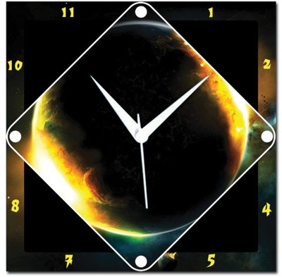 72% OFF on Amore Planet Energy Analog Wall Clock Multicolor