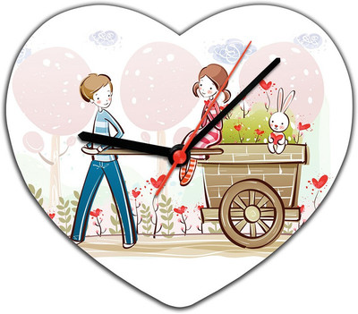 40% OFF on Lovely Collection Love Is Carrying You Always Analog Wall Clock Multicolor 40% OFF on Lovely Collection Love Is Carrying You Always Analog Wall Clock Multicolor