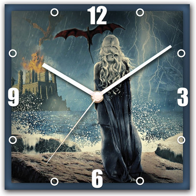 41% OFF on StyBuzz Evil Girl Analog Wall Clock Multi Color 41% OFF on StyBuzz Evil Girl Analog Wall Clock Multi Color