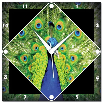 72% OFF on Amore Dancing Peacock Analog Wall Clock Multicolor 72% OFF on Amore Dancing Peacock Analog Wall Clock Multicolor