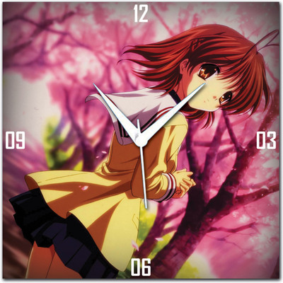 72% OFF on Amore Anime Analog Wall Clock Pink 72% OFF on Amore Anime Analog Wall Clock Pink