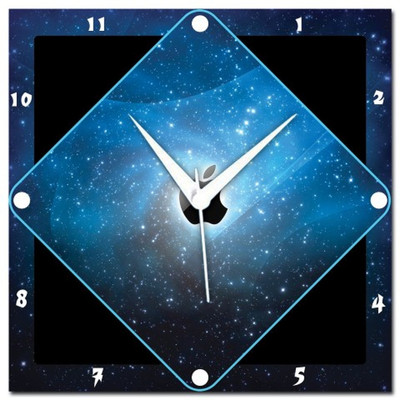 72% OFF on Amore Apple 107325 Analog Wall Clock Blue