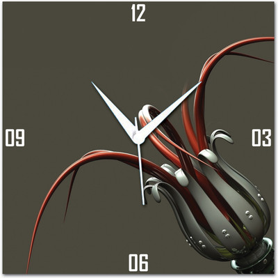 72% OFF on Amore Abstract 9 113600 Analog Wall Clock Multicolor