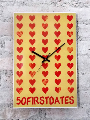 46% OFF on Kwardrobe Valentine Dates Analog Wall Clock Beige, Red 46% OFF on Kwardrobe Valentine Dates Analog Wall Clock Beige, Red