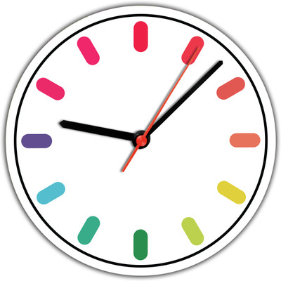 14% OFF on Lovely Collection Designer Analog Wall Clock Multicolour 14% OFF on Lovely Collection Designer Analog Wall Clock Multicolour