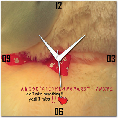 72% OFF on Amore Sweet Love Analog Wall Clock Multicolor 72% OFF on Amore Sweet Love Analog Wall Clock Multicolor