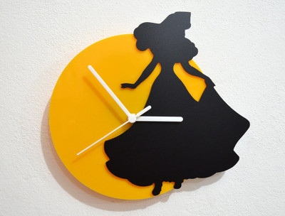 27% OFF on Blacksmith Princess Fairytale Analog Wall Clock Black, Yellow 27% OFF on Blacksmith Princess Fairytale Analog Wall Clock Black, Yellow