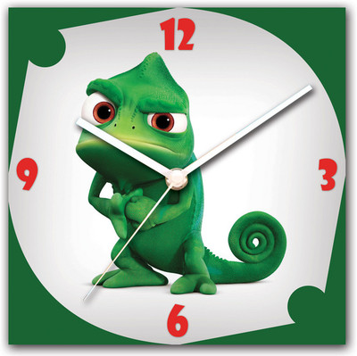 41% OFF on StyBuzz Green Lizard 3 Analog Wall Clock Multicolor 41% OFF on StyBuzz Green Lizard 3 Analog Wall Clock Multicolor