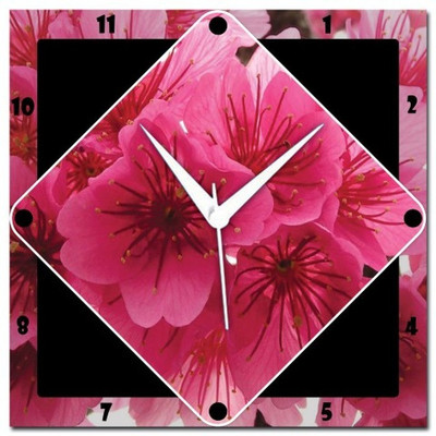 70% OFF on WebPlaza Pink Blossom Analog Wall Clock Multicolor 70% OFF on WebPlaza Pink Blossom Analog Wall Clock Multicolor