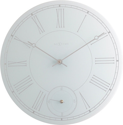 4% OFF on Nextime Lorex Analog 42.925999999999995 cm Dia Wall Clock White 4% OFF on Nextime Lorex Analog 42.925999999999995 cm Dia Wall Clock White