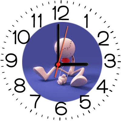 23% OFF on Ellicon B396 Broken Heart Analog Wall Clock White 23% OFF on Ellicon B396 Broken Heart Analog Wall Clock White