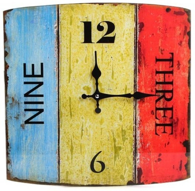 10% OFF on Fennel Glass Analog Wall Clock Multicolor 10% OFF on Fennel Glass Analog Wall Clock Multicolor