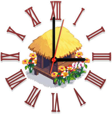 28% OFF on Ellicon 151 Garden Hut Analog Wall Clock White 28% OFF on Ellicon 151 Garden Hut Analog Wall Clock White