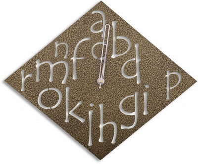 18% OFF on Laser Venue CL14024A Analog Wall Clock Multicolor