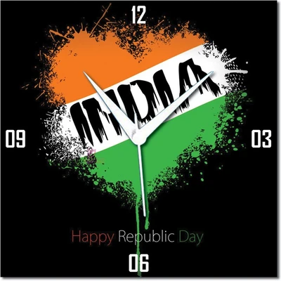 70% OFF on WebPlaza My Heart India Republic Day Analog Wall Clock Multicolor 70% OFF on WebPlaza My Heart India Republic Day Analog Wall Clock Multicolor